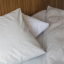 fitted sheets uni grey   bed linen