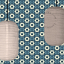 Linen and cotton lampshade for pendant light.