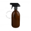 Amber glass spray bottle 500 ml.