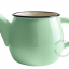 enamel-teapot-tableware-mint