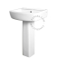 Ceramic washbasin.