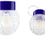 Blauwe, porseleinen lamp.