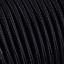 Black fabric cable.
