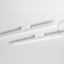 Porte-ampoule S14d en porcelaine blanche