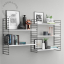 Black & white Tomado bookshelf.
