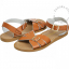 Brown Salt Water sandals in leather