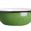 Green enamel bowl