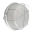 white bakelite bulkhead light for bathroom or outdoor use
