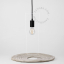 Linen and cotton lampshade for pendant light.