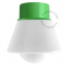 light-wall-lamp-lighting-metal-green-glass-globe-shade