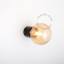 Smoked glass lined light bulb