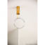 cylindrical brass wall or ceiling light