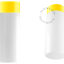 Yellow porcelain lamp.