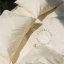 bed linen duvet cover uni beige