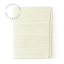 Beige honeycomb bath towel.