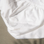 fitted sheets uni white bed linen