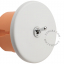 white porcelain switch - two-way or simple nickel-plated toggle switch