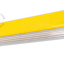 Lampe S14d aus gelbem Porzellan.