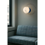 Blue wall or ceiling light.
