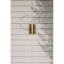 Up&down brass wall light.