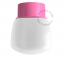 verlichting-lamp-metaal-roze-glas-globe-lampenkap