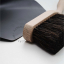 dustpan brush steel beechwood horse hair
