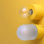 yellow wall or ceiling light