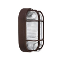 Brown bulkhead light.