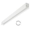 White linear architect lamp.