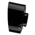Black porcelain wall light.