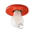 red flush mount spotlight