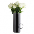 black porcelain vase