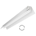 White linear lamp.