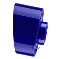 Blue porcelain wall light.