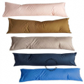 bolster pillowcases of different colours