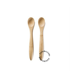 bambu Baby's Bamboo Feeding Spoons - 6M+