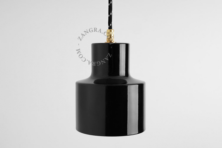 workshop black pendant light