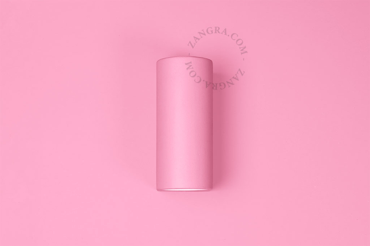 Up&down paintable plaster wall light.