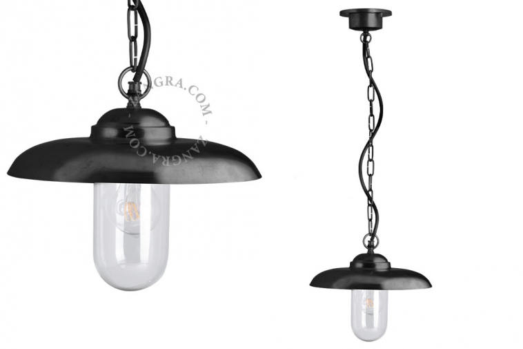 brass-lamp-outdoor-luminaire-waterproof-ceilinglamp-pendant-black