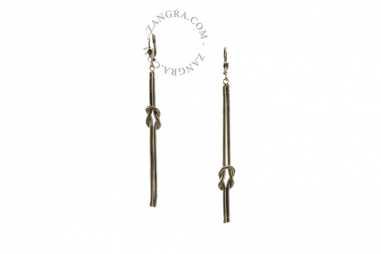 earrings-jewellery-women-gold-silver-knot