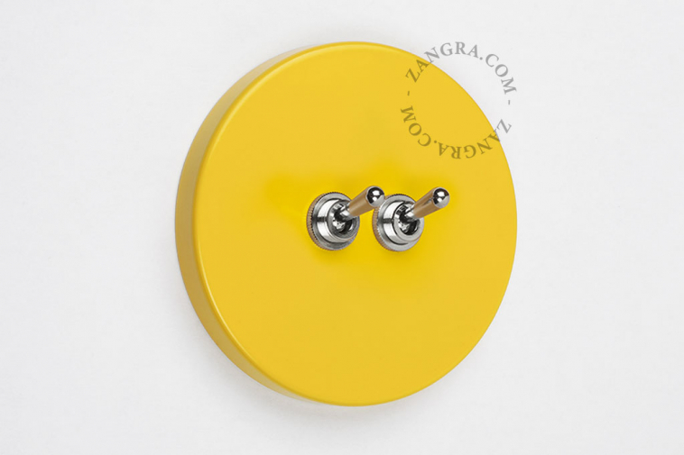 metal-light-toggle-switch-two-way-push-button-yellow