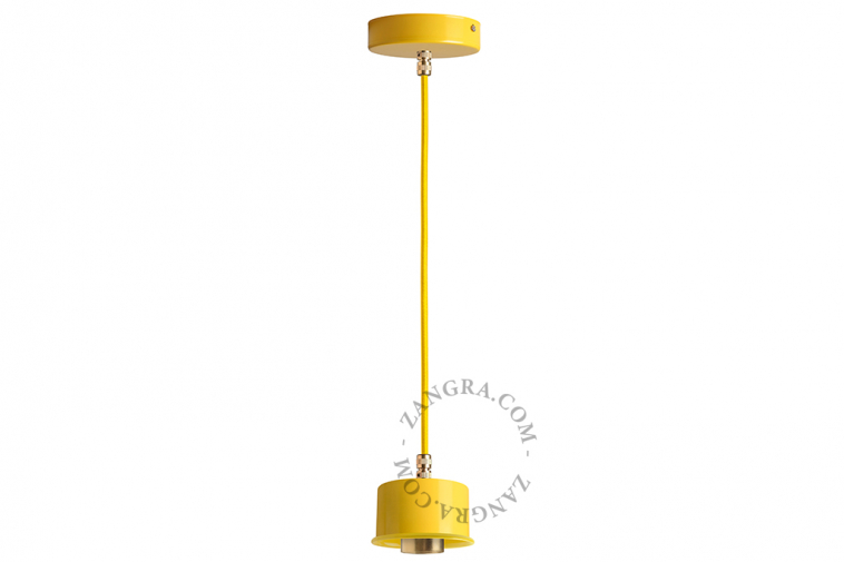 light-pendant-lamp-lighting-metal-yellow