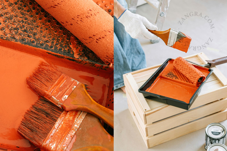 Up&down paintable plaster wall light.