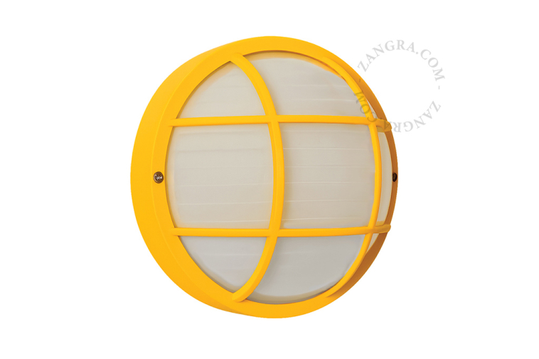 lampe hublot jaune Donna - IP44