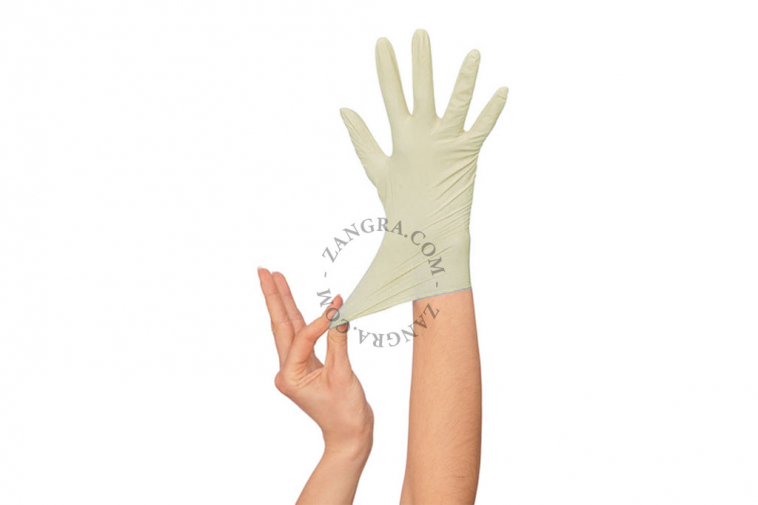 eco-friendly latex gloves