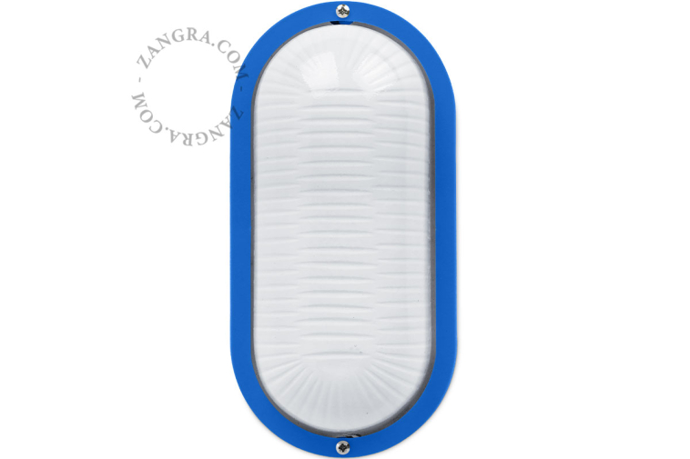 blue bulkhead light Dalida - IP44