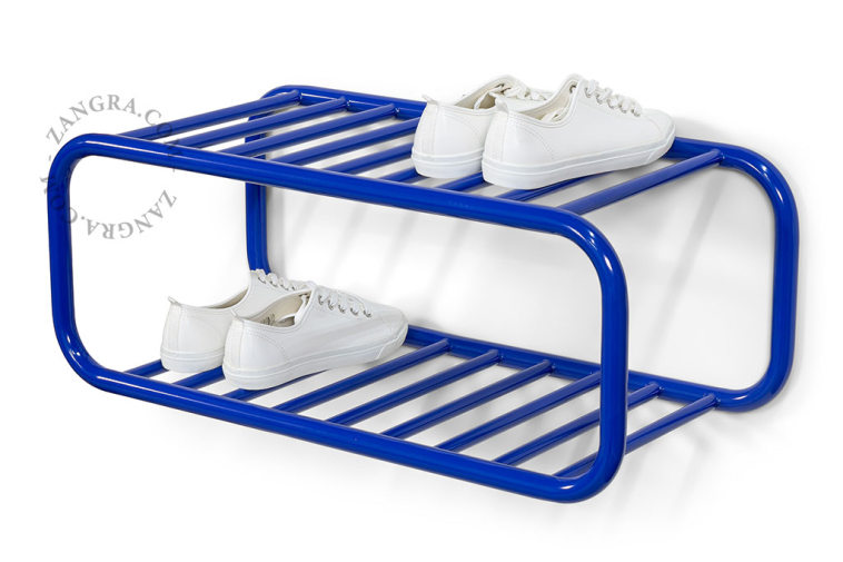 Retro shoe rack.