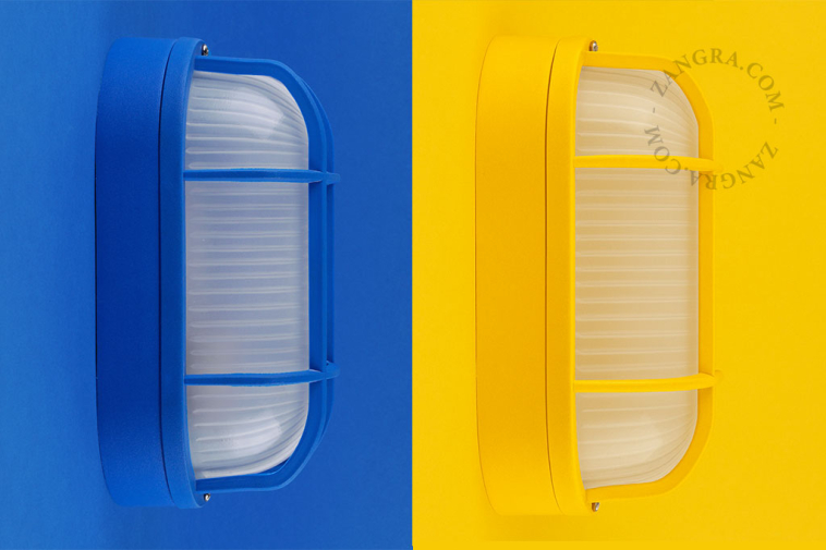 lampe hublot jaune Benji - IP44