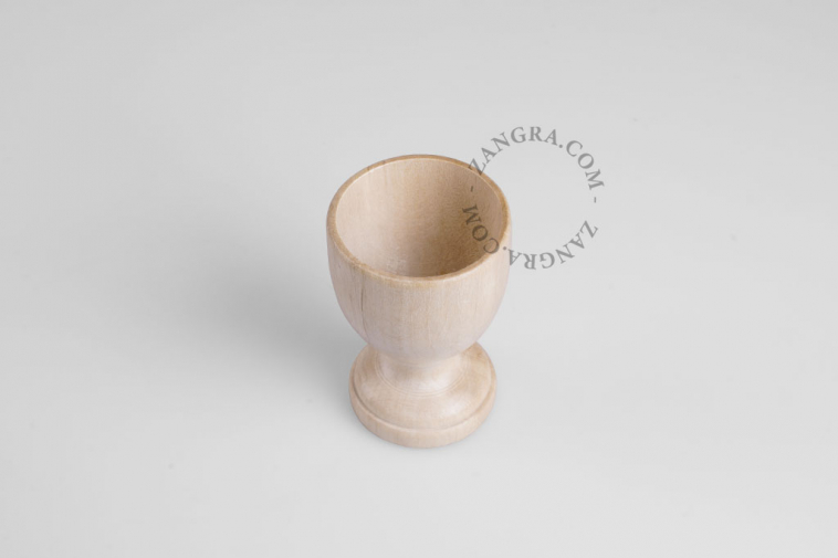 wooden egg cup