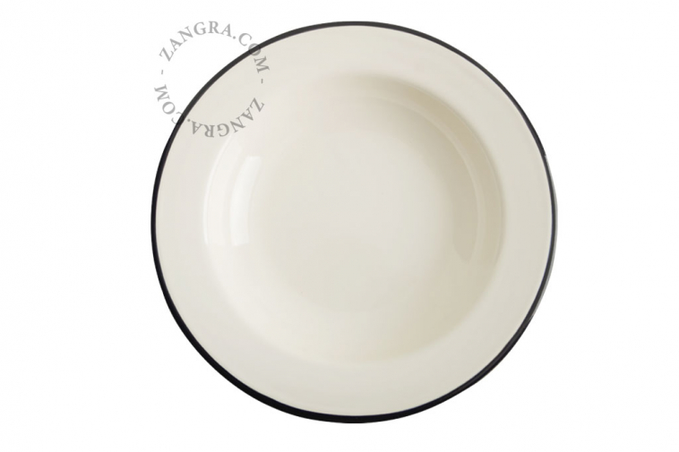 ivory-enamel-dinner-soup-plate-tableware